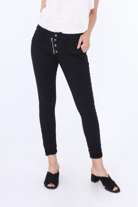 Jean Melly and co NOIR coupe slim - XS au XL