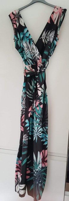 Combipantalon imprimé tropical.  TAILLE UKISIE 36 AU 40