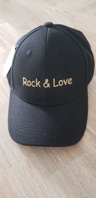 Casquette noire Rock'n'love